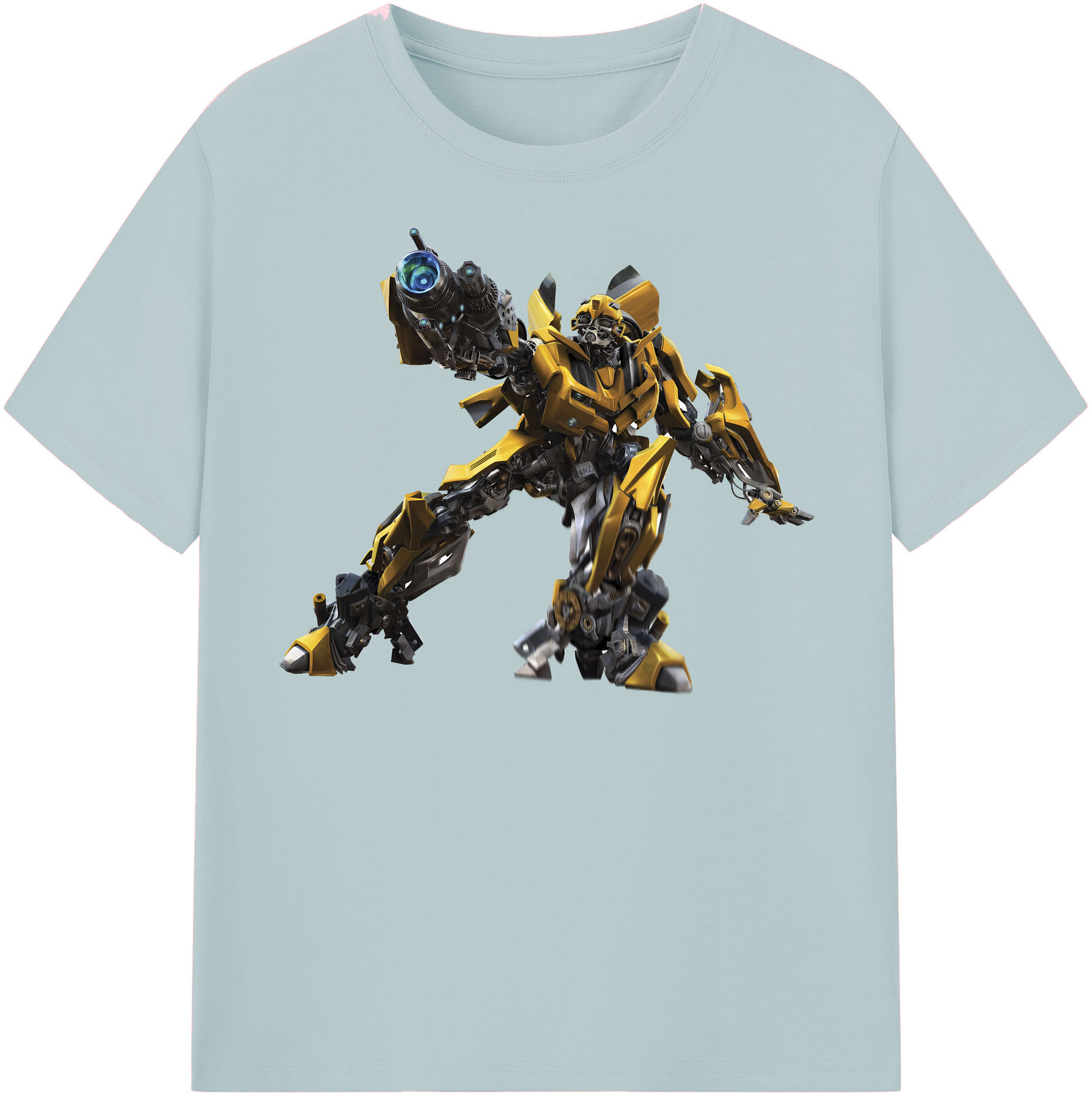 （画像用） Transformers トランスフォーマー 綿100％半袖Tシャツ（フロントプリント）